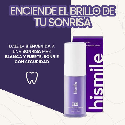 V34 White Smile™ - Crema Blanqueadora de Efecto Inmediato
