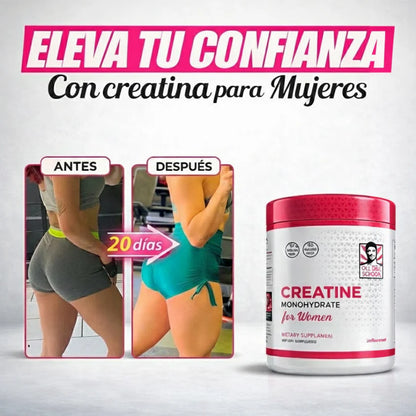 Creatina Femenina con Colágeno y Aminoácidos Esenciales