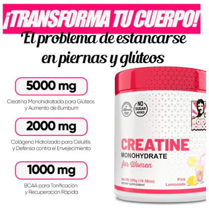 Creatina Femenina con Colágeno y Aminoácidos Esenciales