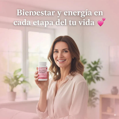TrueFem™ Equilibrio Hormonal y Bienestar Femenino (60 Cápsulas)