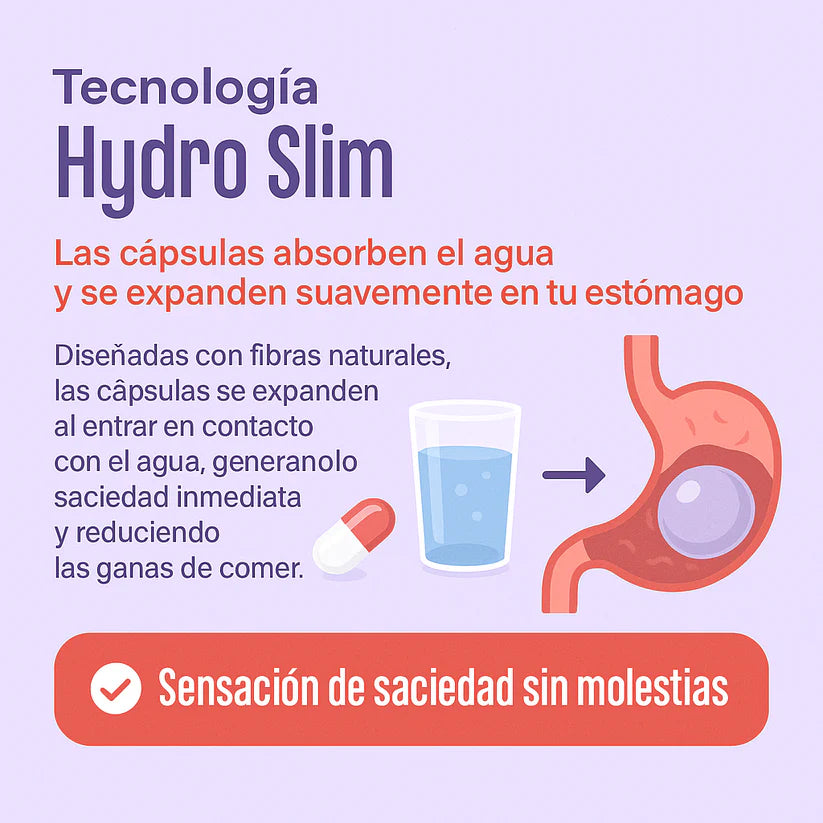 Balloon Slim™ Cápsulas de Saciedad Gástrica (120 cápsulas)