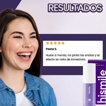 V34 White Smile™ - Crema Blanqueadora de Efecto Inmediato