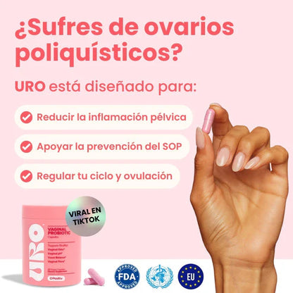 UroBiotic Femme™ – Probiótico Vaginal Avanzado