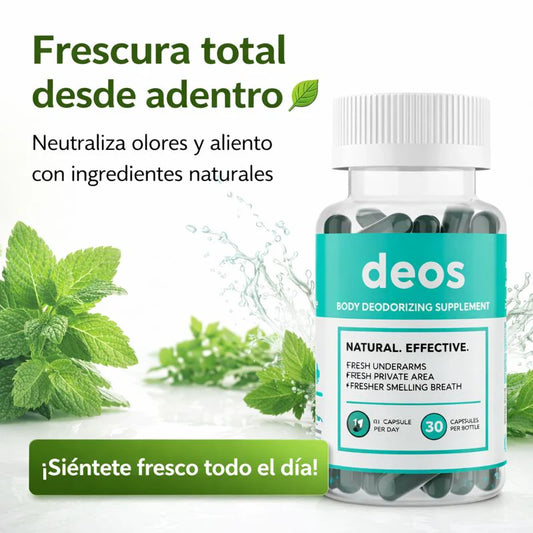 2x1 DEOS - Desodorante Interno (60 Cap.)
