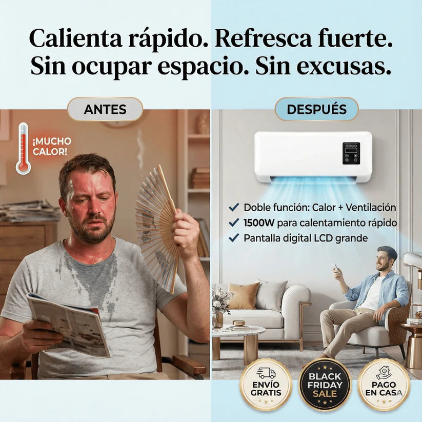 AireMax™: el 2 en 1 que domina tu hogar todo el año