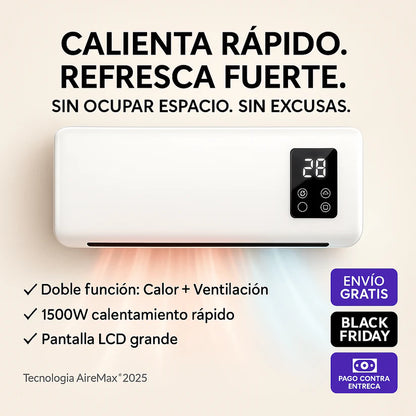 AireMax™: el 2 en 1 que domina tu hogar todo el año